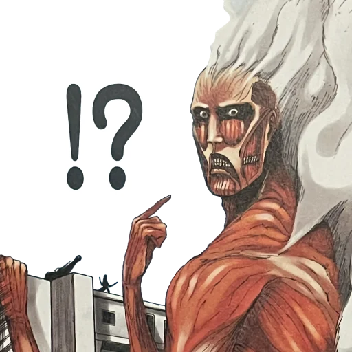 ⁉️ Стикер «Shingeki no Kyojin» для Telegram
