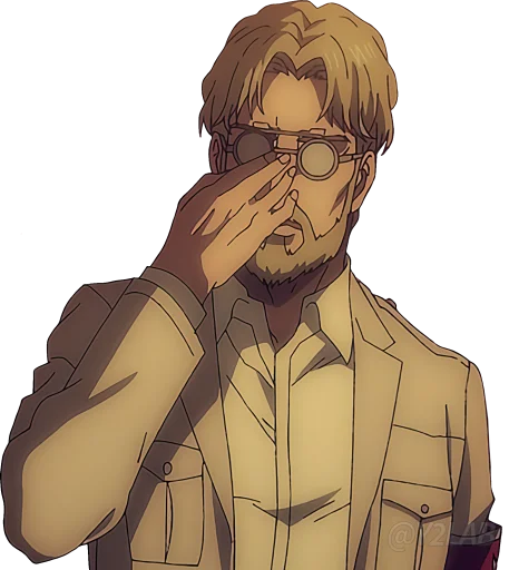 🧐 Стикер «Shingeki no Kyojin» для Telegram
