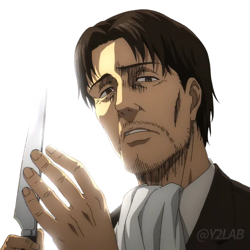 🔪 Стикер «Shingeki no Kyojin» для Telegram
