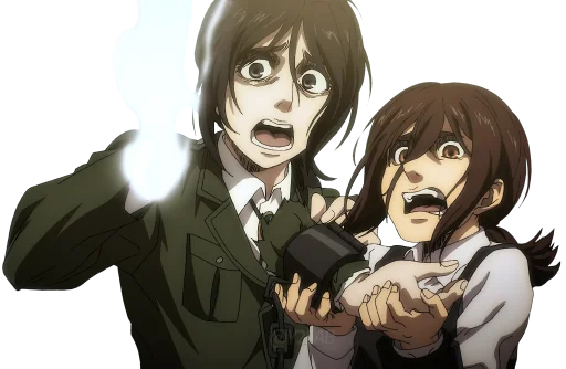 😱 Стикер «Shingeki no Kyojin» для Telegram
