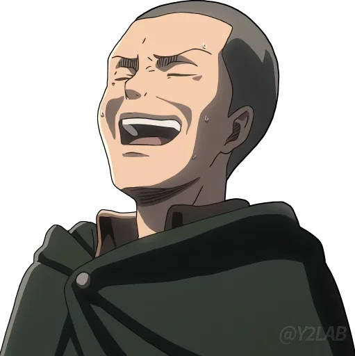😂 Стикер «Shingeki no Kyojin» для Telegram