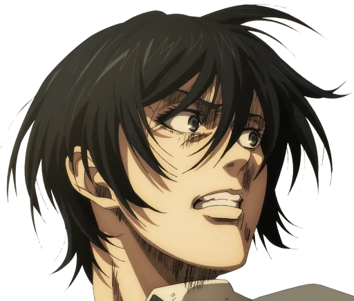 😨 Стикер «Shingeki no Kyojin» для Telegram