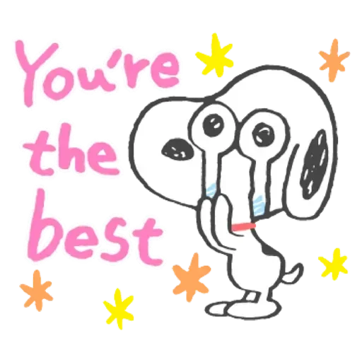 💟 Стикер «snoopy» для Telegram