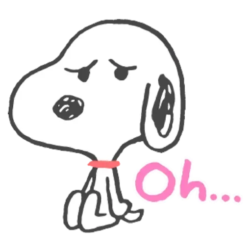 💟 Стикер «snoopy» для Telegram
