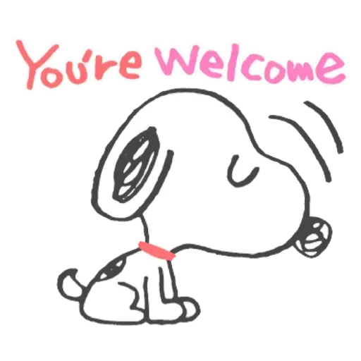 💟 Стикер «snoopy» для Telegram