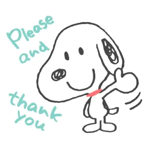 💟 Стикер «snoopy» для Telegram