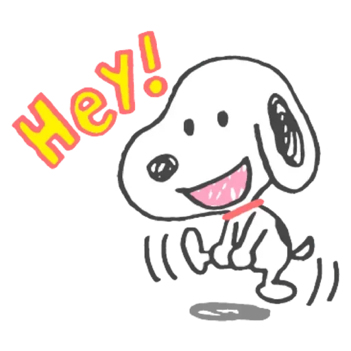 Стикерпак snoopy для Telegram — скачать