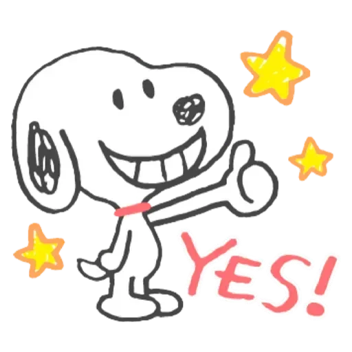💟 Стикер «snoopy» для Telegram