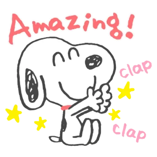 💟 Стикер «snoopy» для Telegram