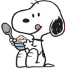 Стикер 46 Snoopy
