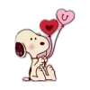 Стикер 52 Snoopy