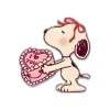 Стикер 51 Snoopy