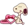 Стикер 54 Snoopy
