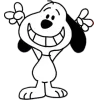 Стикер 56 Snoopy