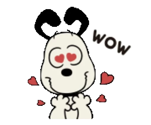 😍 Стикер «Snoopy animated stickers» для Telegram