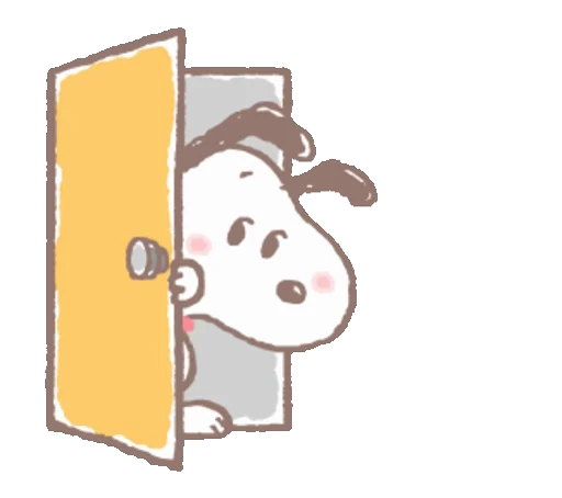 🚪 Стикер «Snoopy animated stickers» для Telegram