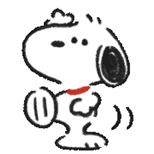 🕺 Стикер «Snoopy Drawn» для Telegram