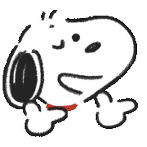 👉 Стикер «Snoopy Drawn» для Telegram
