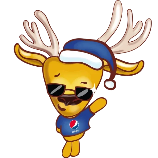 😎 Стикер «Happy New Year!» для Telegram