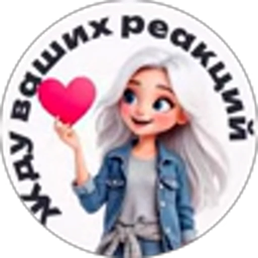 ❤ Эмодзи «Снежный шрифт» для Telegram
