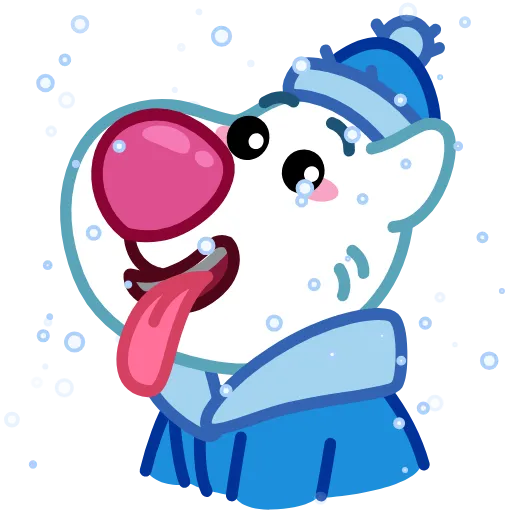 ❄️ Стикер «Snowball Boy» для Telegram