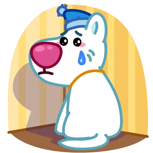 😢 Стикер «Snowball Boy» для Telegram