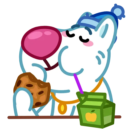 🍪 Стикер «Snowball Boy» для Telegram