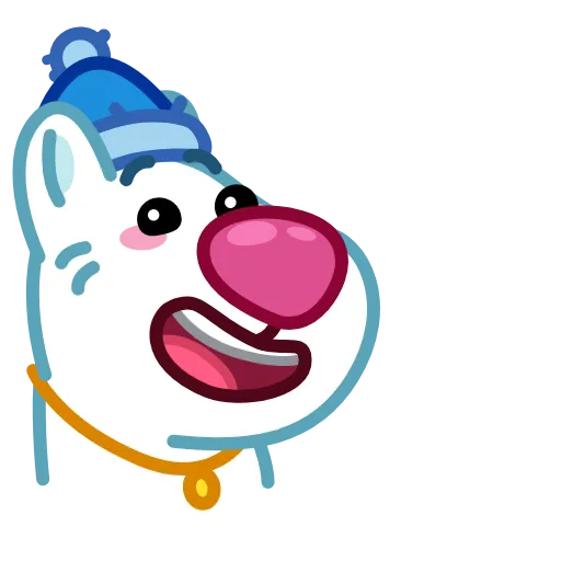 😘 Стикер «Snowball Boy» для Telegram