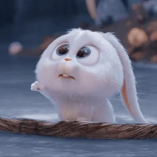 🐰 Стикер «Snowball the rabbit» для Telegram