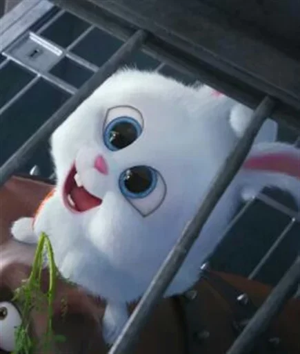 🐰 Стикер «Snowball the rabbit» для Telegram