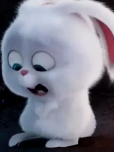 🐰 Стикер «Snowball the rabbit» для Telegram