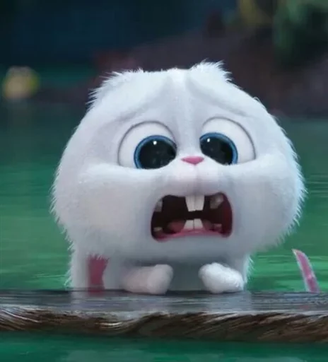 🐰 Стикер «Snowball the rabbit» для Telegram