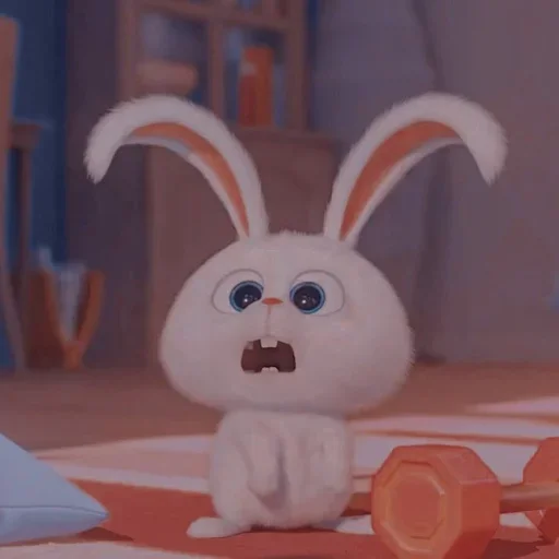 🐰 Стикер «Snowball the rabbit» для Telegram