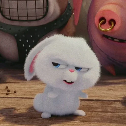 🐰 Стикер «Snowball the rabbit» для Telegram