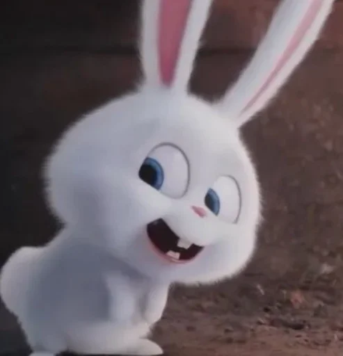 🐰 Стикер «Snowball the rabbit» для Telegram