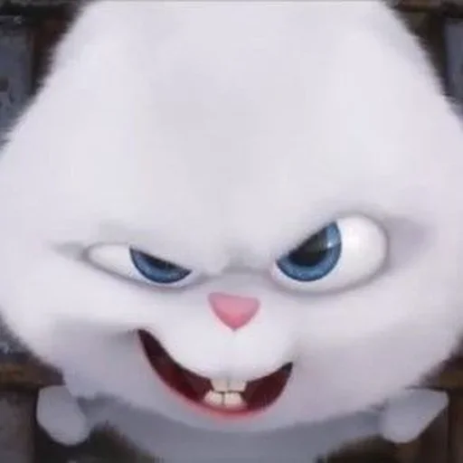 🐰 Стикер «Snowball the rabbit» для Telegram