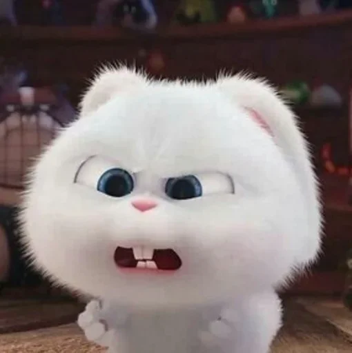 🐰 Стикер «Snowball the rabbit» для Telegram