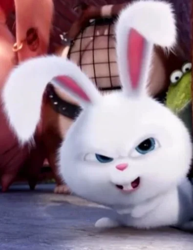 🐰 Стикер «Snowball the rabbit» для Telegram