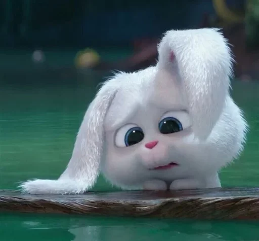 🐰 Стикер «Snowball the rabbit» для Telegram
