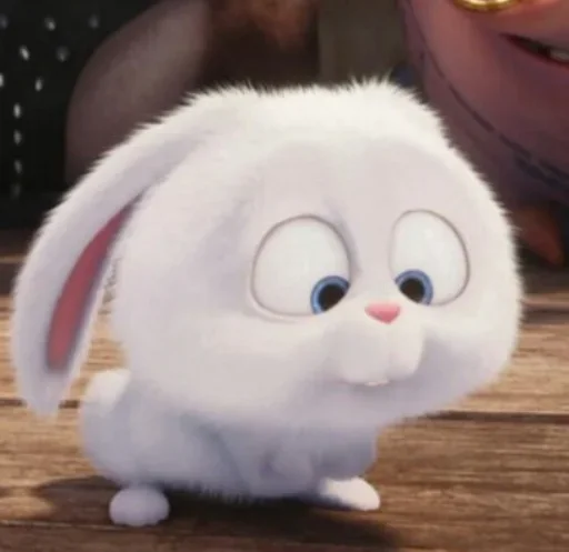 🐰 Стикер «Snowball the rabbit» для Telegram