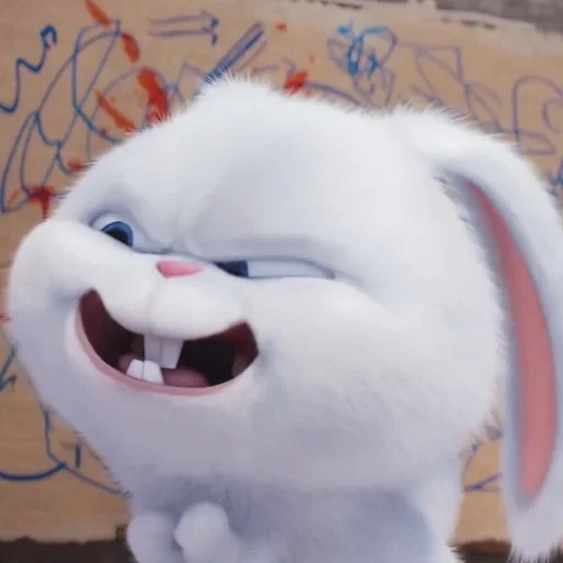 🐰 Стикер «Snowball the rabbit» для Telegram