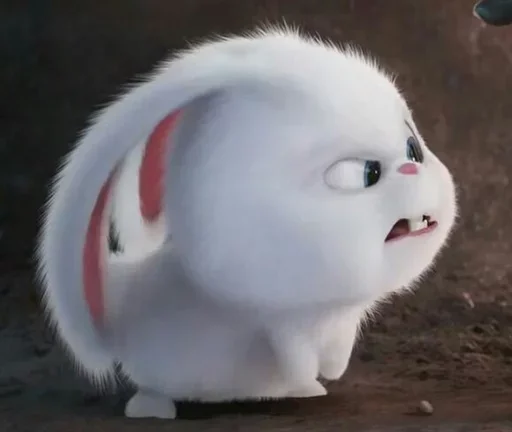 🐰 Стикер «Snowball the rabbit» для Telegram