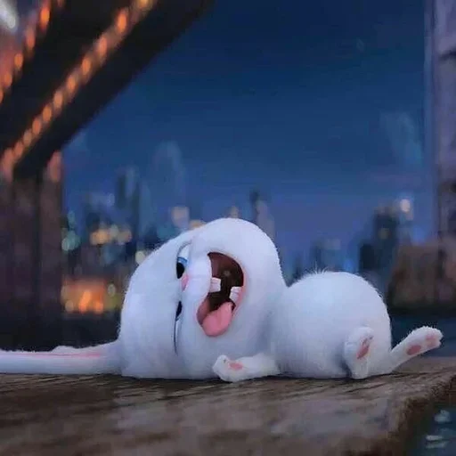 🐰 Стикер «Snowball the rabbit» для Telegram