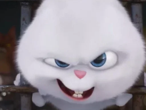 🐰 Стикер «Snowball the rabbit» для Telegram