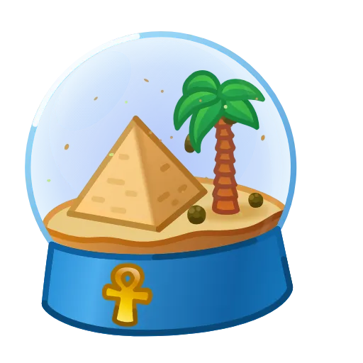 💎 Стикер «Snow Globe» для Telegram