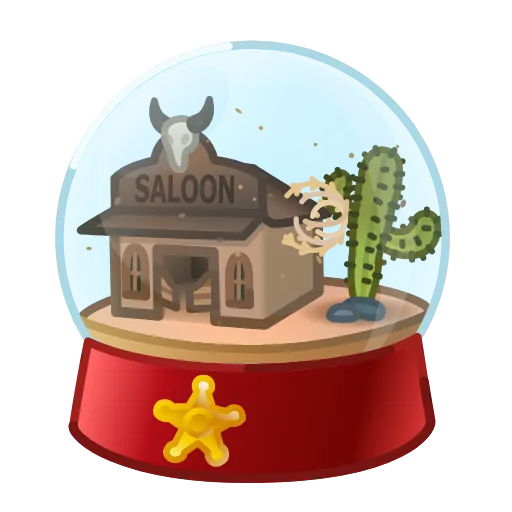 💎 Стикер «Snow Globe» для Telegram