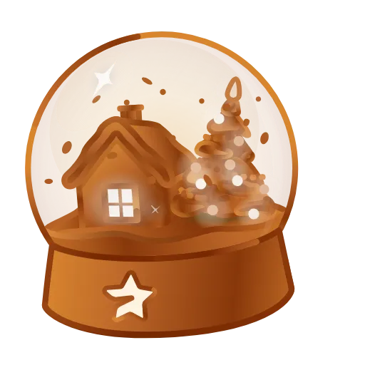 💎 Стикер «Snow Globe» для Telegram