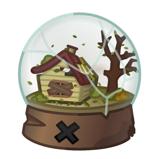 💎 Стикер «Snow Globe» для Telegram
