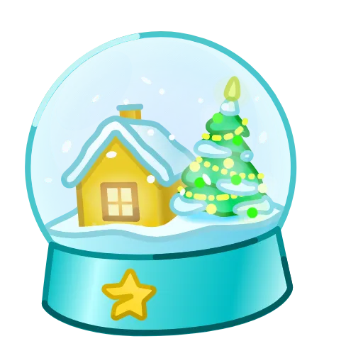 💎 Стикер «Snow Globe» для Telegram