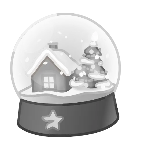 💎 Стикер «Snow Globe» для Telegram